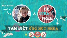 Tạm biệt ống hút nhựa
