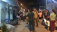 Hiện trường vụ án mạng khuya 7/10. (Ảnh: Zing.vn)