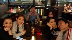 Nhã Phương xinh đẹp bên cạnh Trường Giang ở Mỹ mặc kệ tin đồn mang bầu