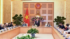 Hình ảnh tại buổi gặp mặt. Ảnh:VGP/Quang Hiếu