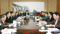 Toàn cảnh phiên họp. Ảnh VGP