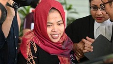 Hình ảnh rạng rỡ của nghi phạm giết 'Kim Jong Nam' khi được thả tự do