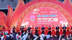 Tưng bừng khai mạc Hội Báo toàn quốc 2019