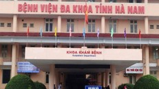 BV đa khoa tỉnh Hà Nam, nơi xảy ra vụ việc.