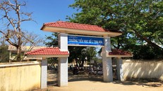 Trường Tiểu học số 1 Tịnh Hòa, nơi xảy ra vụ việc. Ảnh: T.Trực