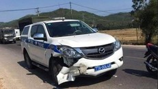 Công an Bình Định yêu cầu xử nghiêm vụ xe CSGT tông chết người