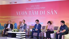 Hội thảo “Du lịch Quảng Ninh – Vươn tầm di sản” diễn ra tại Trung tâm Hội nghị Quốc tế FLC Hạ Long