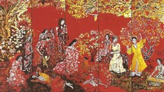 Bức tranh Vườn xuân Trung Nam Bắc của danh họa Nguyễn Gia Trí được Chính phủ công nhận bảo vật quốc gia từ năm 2003