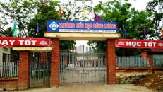 Trường Tiểu học Đồng Lương, nơi xảy ra vụ việc. (Ảnh: GD&TĐ)