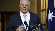 Thủ tướng Australia Scott Morrison. Ảnh: AFP/TTXVN