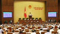 Một phiên họp tại kỳ họp thứ 7. (Nguồn: TTXVN)