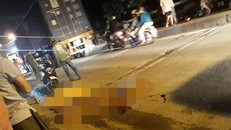 Hiện trường vụ tai nạn trên cầu Huyện Thanh. (Ảnh: Nguyễn Huy).