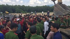 Nhân viên công ty Địa ốc Alibaba gây rối, cản trở cơ quan chức năng.