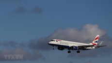 Máy bay của hãng hàng không British Airways. (Ảnh: AFP/TTXVN)