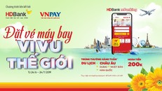 Vi vu châu Âu miễn phí cùng HDBank mBanking