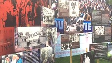 Trưng bày “Nhật ký hòa bình” là câu chuyện về một thời kỳ đấu tranh hào hùng và cả khát vọng hoà bình cháy bỏng của dân tộc Việt Nam trong thế kỷ 20. Ảnh: VGP/Nhật Nam