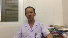 Bác sĩ Đức - người trực tiếp tham gia ca đỡ đẻ. Ảnh: Tiền Phong