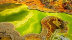 Khung cảnh thần tiên ở nơi nóng nhất trái đất