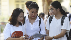 Thí sinh dự thi THPT quốc gia năm 2019 tại Hà Nội. Ảnh: Giang Huy