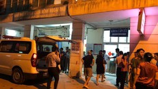 Bệnh viên nơi thi thể cháu bé được chuyển tới.