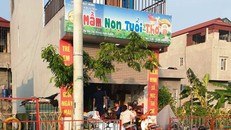 Nhóm lớp trẻ mầm non tư thục Tuổi thơ, đóng tại địa bàn xã Duy Minh, huyện Duy Tiên, nơi xảy ra sự việc. Ảnh: Báo Dân Trí