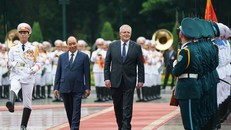 Thủ tướng Nguyễn Xuân Phúc chủ trì lễ đón Thủ tướng Australia