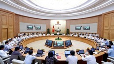 Phiên họp Chính phủ thường kỳ tháng 8 năm 2019. (Ảnh: Thống Nhất/TTXVN)