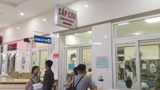 Các bệnh nhi được điều trị tại Bệnh viện Trẻ em Hải Phòng. Ảnh Tiền Phong