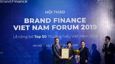 Viettel liên tiếp hai năm liền dẫn đầu Top 10 thương hiệu giá trị nhất Việt Nam