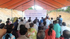 Toàn cảnh buổi Lễ khởi công.