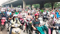 Thêm 5 huyện Hà Nội có thể nằm trong 'vùng cấm' xe máy năm 2030