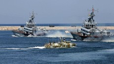 Nga tập trận bắn đạn thật ở Địa Trung Hải