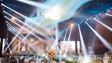 Không gian tiệc cưới như cổ tích tại FLC Hạ Long - Khách sạn Hội nghị hàng đầu châu Á