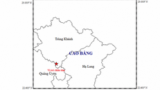Chỉ trong 2 ngày, Cao Bằng xảy ra tới 4 trận động đất