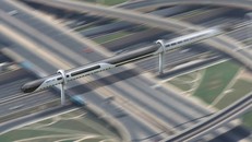 Tàu chạy không chạm đường ray thay thế máy bay