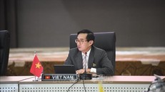 Đại sứ, Trưởng phái đoàn đại diện thường trực Việt Nam tại ASEAN Trần Đức Bình. - Ảnh: Hữu Chiến/TTXVN