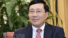 Phó Thủ tướng, Bộ trưởng Bộ Ngoại giao Phạm Bình Minh. (Ảnh: TTXVN)