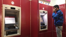 Nhiều ATM không rút được tiền