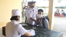 Diễn tập tiếp nhận trường hợp nghi nhiễm virus COVID-19 tại tỉnh Quảng Trị.