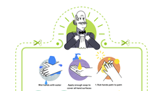 Google Doodle Rửa tay diệt khuẩn mùa dịch COVID-19 và câu chuyện về 'nhân vật bí ẩn'