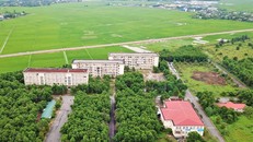 Khu KTX trường Đại học Hà Tĩnh. - Ảnh: Dân Trí