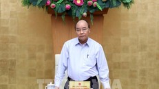 Thủ tướng Nguyễn Xuân Phúc. (Ảnh: Thống Nhất/TTXVN)