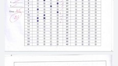 Phát hiện 167 bài kiểm tra học kì I được nâng từ 0,75 - 7 điểm