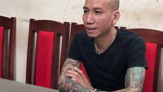 Phú Lê tại cơ quan điều tra.