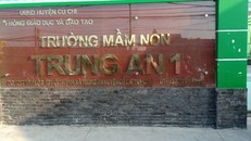 Trường mần non Trung An 1 nơi tiếp nhận trẻ vào học không đúng độ tuổi và trái tuyến vừa bị xử lý.