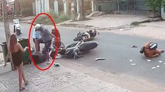 Triệu tập đối tượng giẫm đạp nữ sinh dã man sau va chạm giao thông