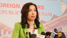 Người Phát ngôn Bộ Ngoại giao Việt Nam Lê Thị Thu Hằng.