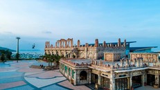 Quảng trường Ga An Thới - nơi diễn ra Đại nhạc hội “Đại tiệc của thần Ánh sáng”.