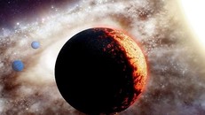 Mô phỏng hệ sao của ngoại hành tinh TOI-561b. - Ảnh: NASA.