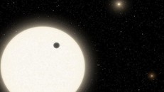 Mô phỏng hệ sao của KOI-5Ab. - Ảnh: NASA.